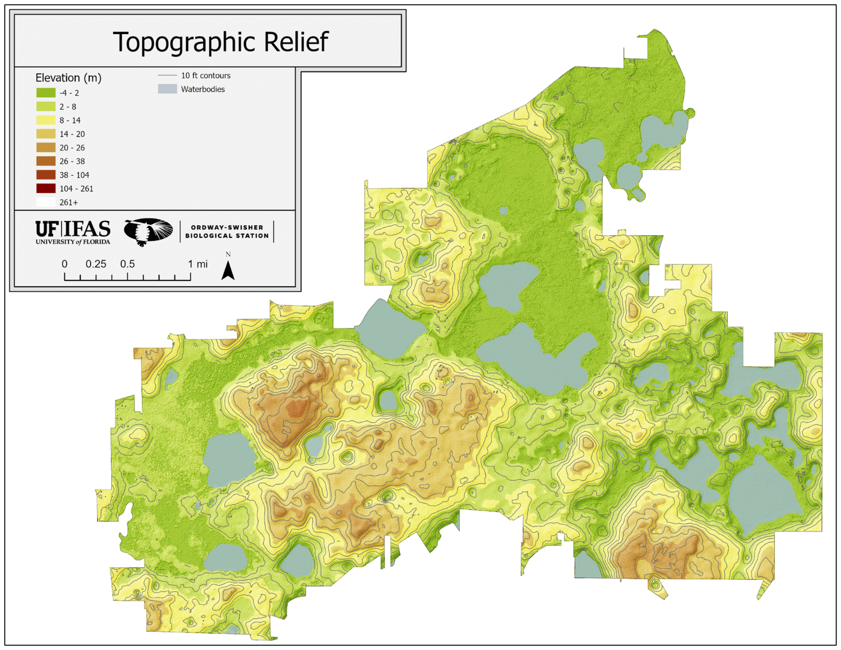Topography Map